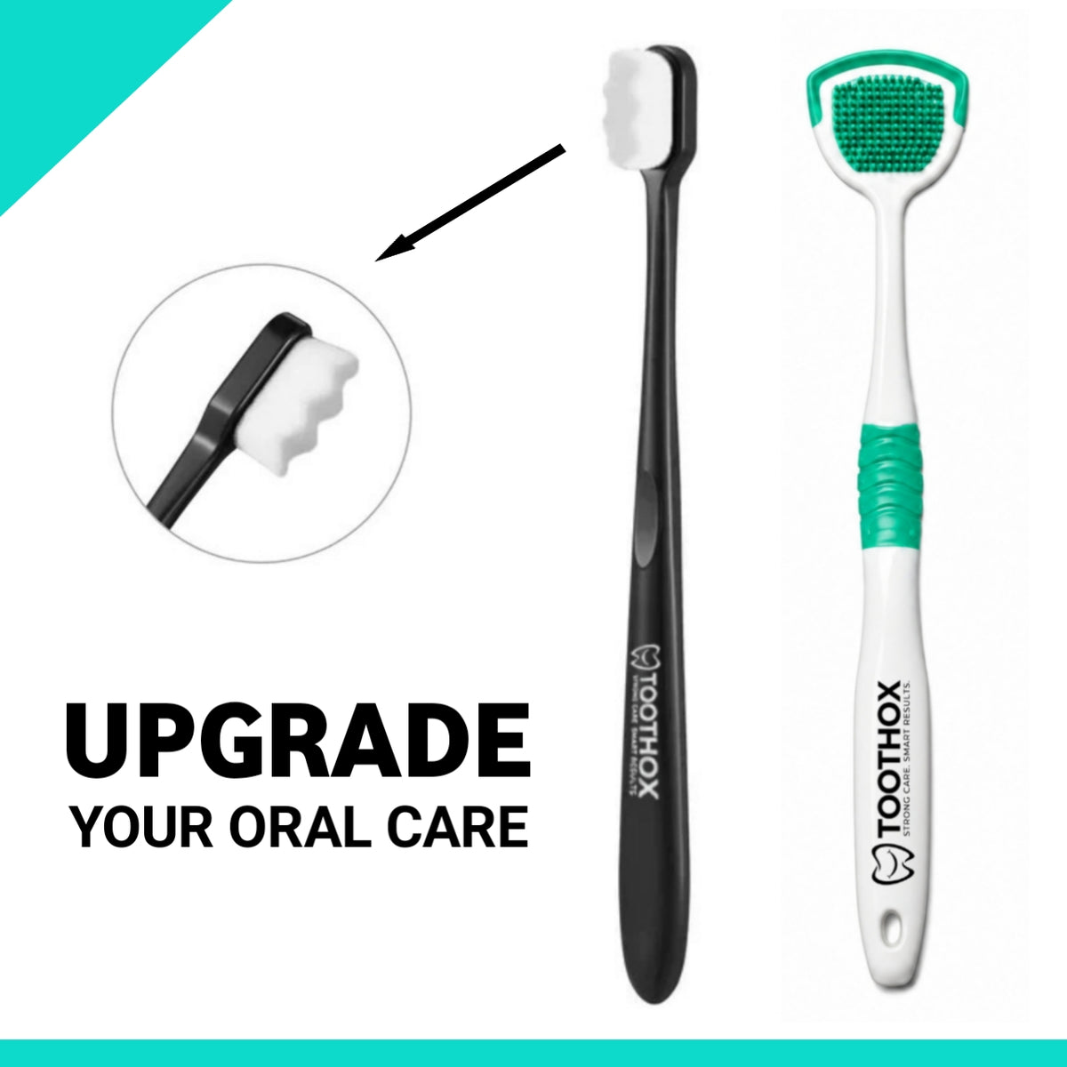 NANO TOOTHBRUSH + TONGUE CLEANER